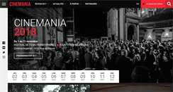 Desktop Screenshot of festivalcinemania.com